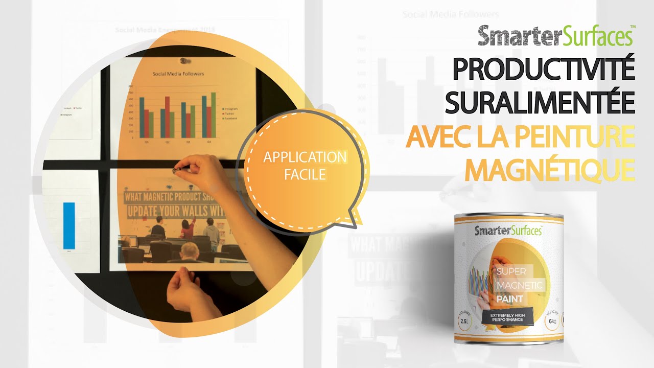 Peinture super magnétique | Tutoriel d'application facile