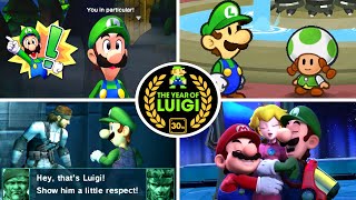 The Rare Times Luigi Got the Respect He Deserves