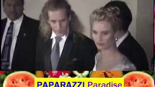 Flashback: MICHAEL BOLTON and NICOLLETTE SHERIDAN leave Grammy Party - 1995