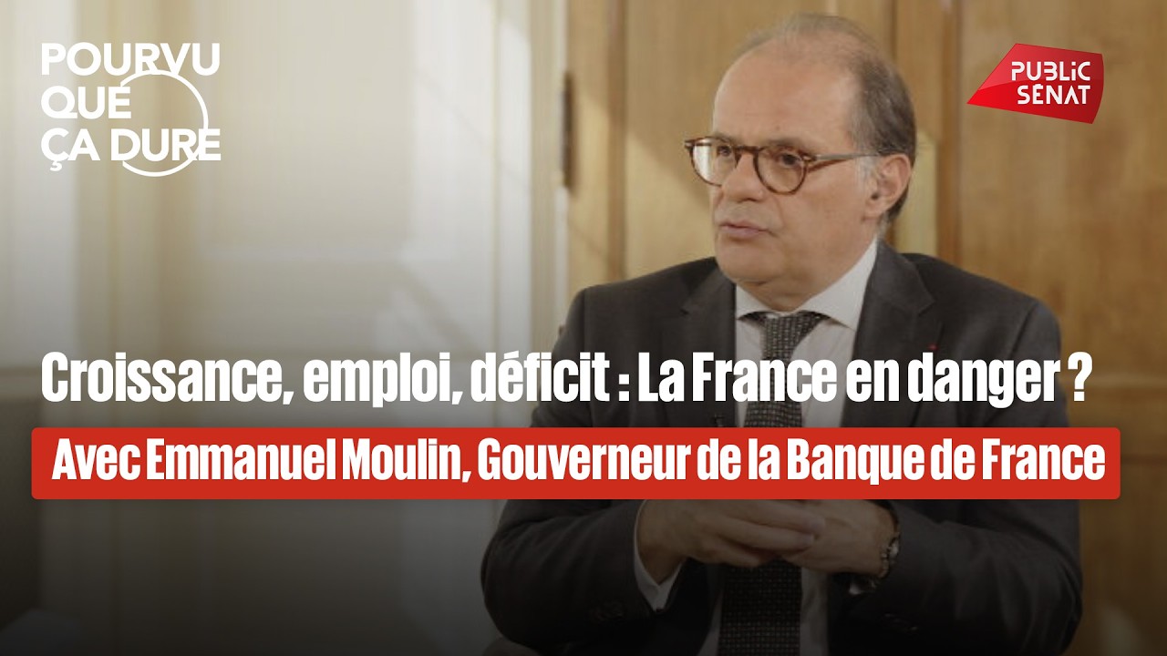 Illustration: Banque de France : croissance atone et déficit public, le cocktail explosif