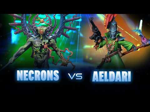 Aeldari vs Necrons Competitive Battle Report