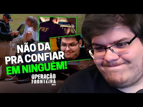 CASIMIRO REAGE: OPERAÇÃO FRONTEIRA T2 #2 - FIQUEI ATÉ COM VERGONHA... | Cortes do Casimito