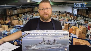 MBK packt aus #507 - 1:350 Sachsen-Class Frigatte 3 in 1 (Takom 6001)