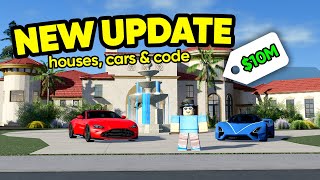 *NEW* Driving Empire HOUSES, CARS & CODE! (Roblox)