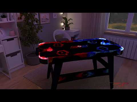 Air Hockey Table FIRE vs ICE wit LED effects | Carromco Games (2/2)