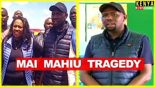 SHOCKED Murkomen reacts after visiting Mai Mahiu Tragedy site