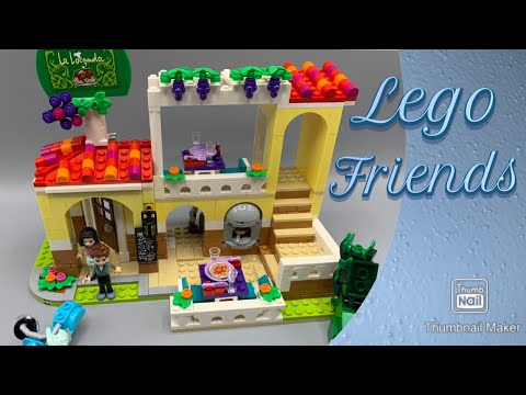 Lego Friends - 41379 - Heartlake City Restaurant - Zeitraffer (time lapse)