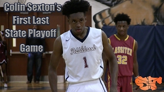 Colin Sexton&#39;s First Last State Playoff Game | Pebblebrook vs. Lassiter Highlights