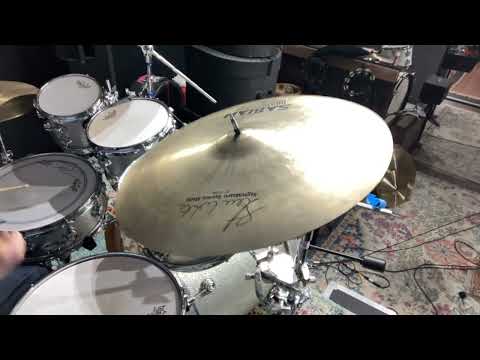 Russ McKinnon's, Joe Cocker, Sabian - 20" Steve White, Signature Series Ride Cymbal 2224g image 11