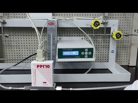Управление работой регулятора РРГ-10 с помощью БУИП-1М