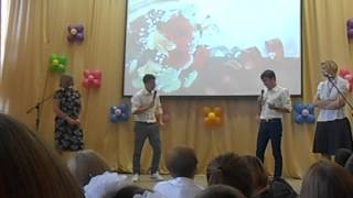 preview picture of video 'Интерактив с Асами на Дне учителя в школе №1.'