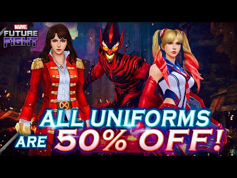 8 Years Anniversary 50% Discount Uniform Guide l Marvel Future Fight