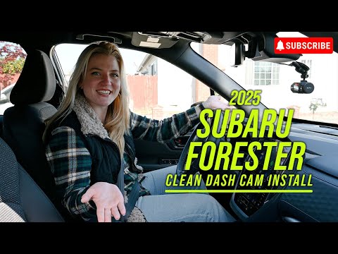 Dash Cam Installation | 2025 Subaru Forester