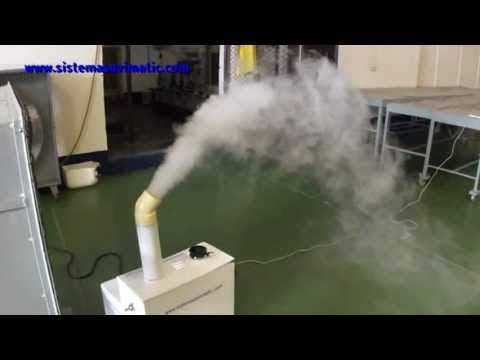 Industrial ultrasonic humidifier