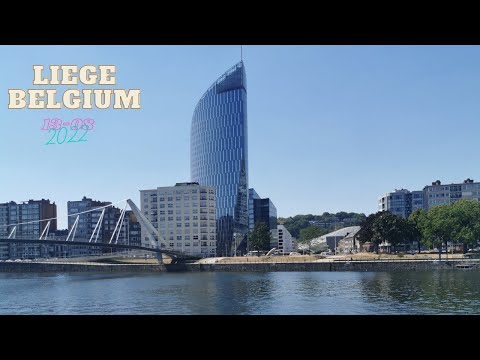 Liege ,luik,Liege city 2022,Parc de la Baverie,Montagne de Bueren,Liege 4k video,Belguim 2022
