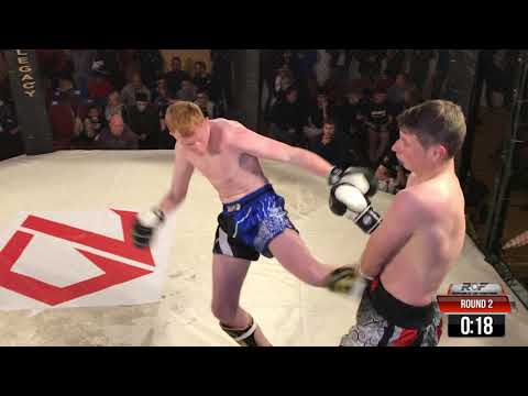 Free Fight - Alex Kelly Vs Marec Lippons - Cage Legacy Kickboxing 5