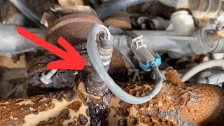 Oxygen Sensors 1, 2 Pontiac Torrent 3.4L 2006-2009 Location and Replacement