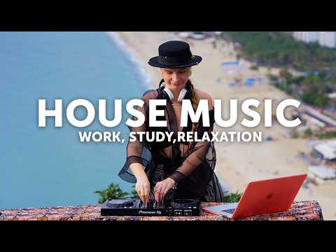Chill House Music on the Mountain | Live DJ House Mix | Sunset House Vibes