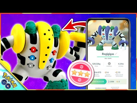 🔴 HORA LENDÁRIA PEGANDO REGIGIGAS SHINY NO POKEMON GO