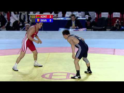66Kg Final 3-5 match 01 - Freestyle Wrestling -  European Championships 2013