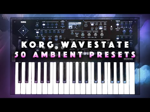 Korg Wavestate 2: Ambient Jam. 50 Presets/Performances (Pad, Strings, Textures)