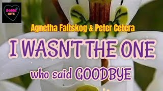 I Wasn&#39;t The One ~ Who Said Goodbye ( Lyrics ) ~ Agnetha Faltskog &amp; Peter Cetera