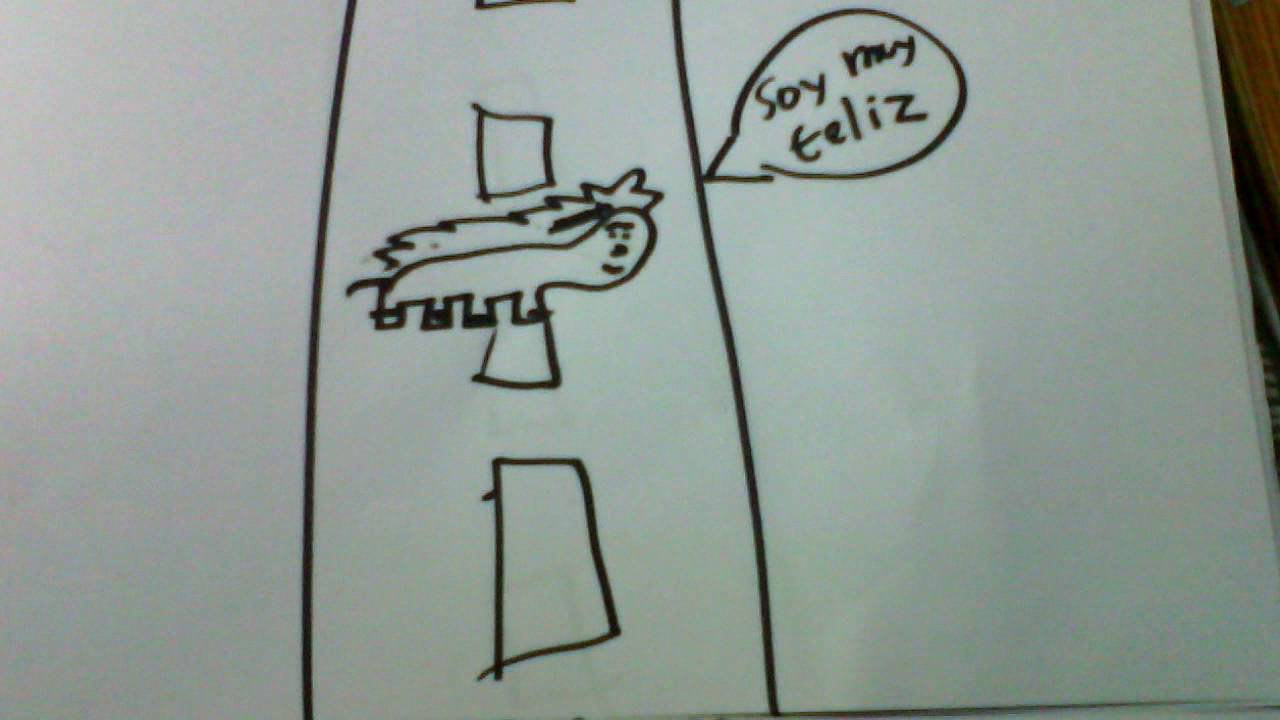 El caballo feliz : )