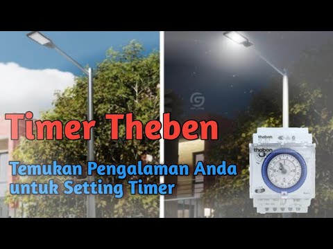 Setting Timer Theben Sul 181D