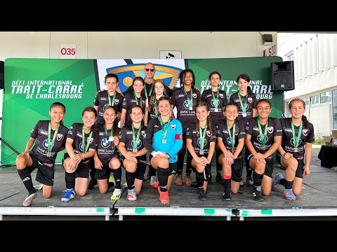 🥈AS Laval Black (U12F) - Défi du Trait-Carré (U13F) de Charlesbourg Québec 2023 ⚽️