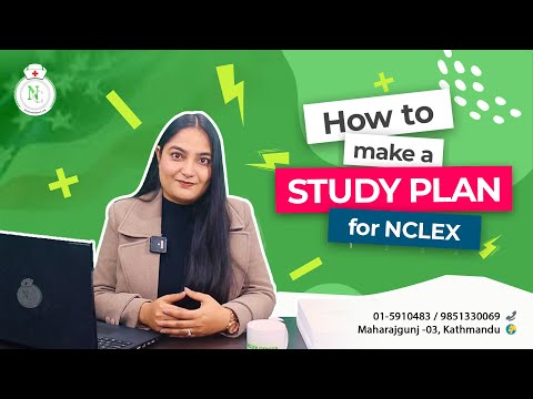 How to make a study plan for the NCLEX?