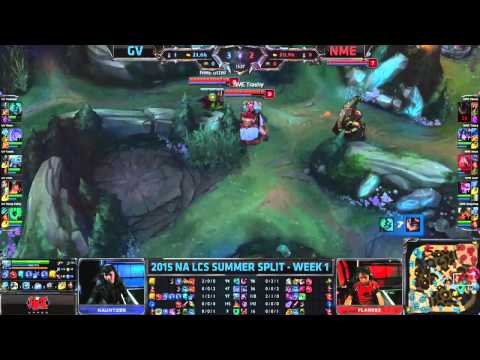 GV vs NME - Week 1 Day 1 - NA LCS 2015