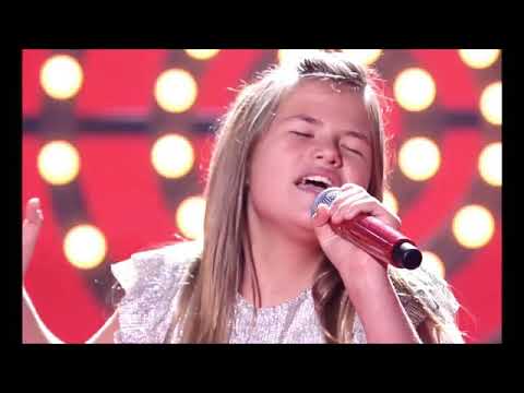 Fabiana Moneró canta "Wrecking Ball" no The Voice Kids - 2018