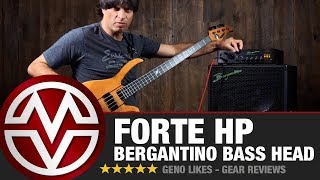 Video thumbnail for Bergantino Forte HP Bass Head Review by Music Villa