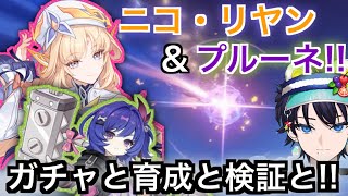 【原神】　ついに来た魔導サポ！ニコとプルーネでファルカを最強にする！！【ガチャ】