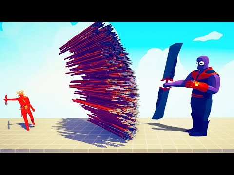 1000x OVERPOWERED SPEAR vs EVERY UNIT | TABS - Totally Accurate Battle Simulator