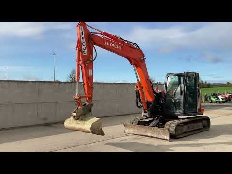 HITACHI ZX85USB-6 8.5 TON MIDI EXCAVATOR - Image 2