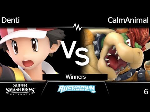 Rushdown 6 - Denti (PT) vs CalmAnimal (Bowser) Winners - SSBU
