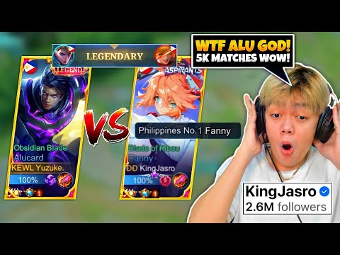 Yuzuke Meets KingJasro | Top Global Alucard Meets Famous Pro Player Content Creator (Intense Match!)