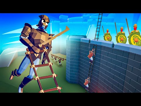 TABS But It Has SIEGE LADDERS in the Battle of Helms Deep - Totally Accurate Battle Simulator