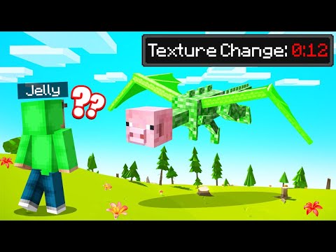 I Beat Minecraft With The WORST Texture Packs... (impossible)