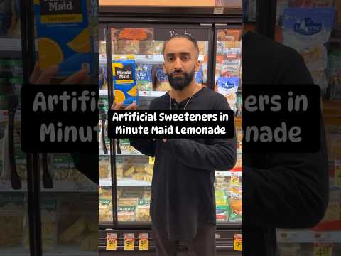 Artificial Sweeteners in Minute Maid Lemonade #minutemaid #lemonade #flavcity