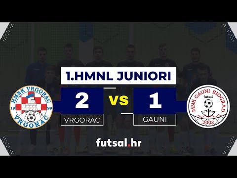 HMNK Vrgorac - MNK Gauni 2:1 | 7.kolo I.HMNL Juniori |