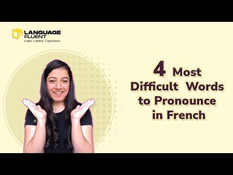 4 most difficult words to pronounce in French | Learn French | Education | Language Fluent #shorts
