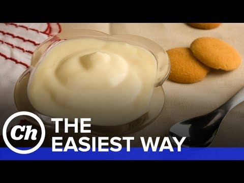 How to Make Easy Vanilla Pudding - The Easiest Way