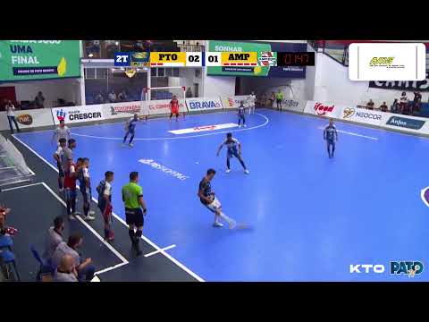 PATO FUTSAL X AMPÉRE - AO VIVO - CAMPEONATO PARANAENSE SÉRIE OURO 2023