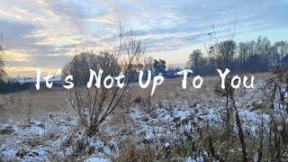 Björk - It&#39;s Not Up To You (lyrics)