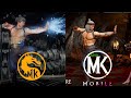 MK 11 Vs MK Mobile FIRE GOD LIU KANG All Moves Fatal Blow Side By Side Comparison
