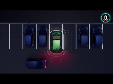 Renault Twingo E-Tech electric - video uputstvo - upozorenje na nadolazeći saobraćaj na parkingu od