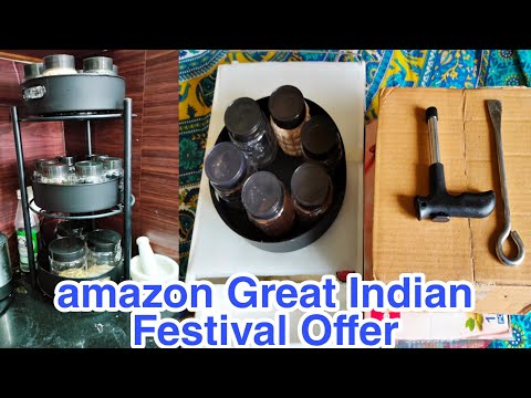 🛍️Indian Small Kitchen Countertop Space Saving Organizer & Storage Product Link In Description Box