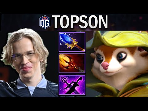 OG.TOPSON HOODWINK WITH 27 KILLS - DOTA 2 7.29 GAMEPLAY